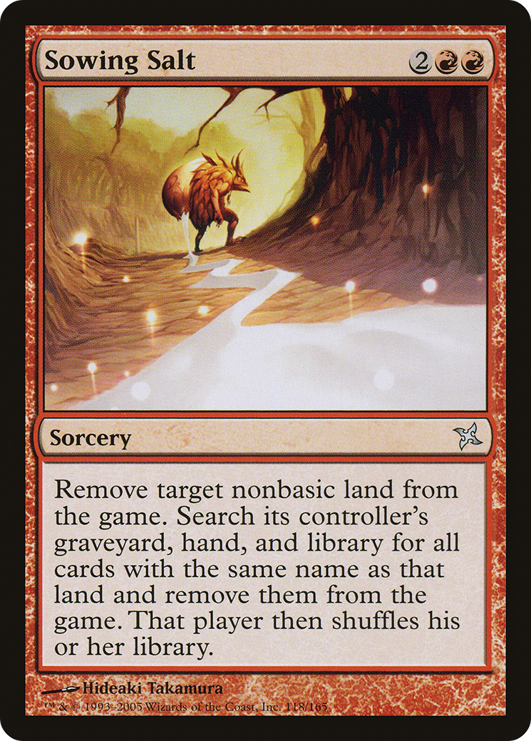 Sowing Salt - Foil