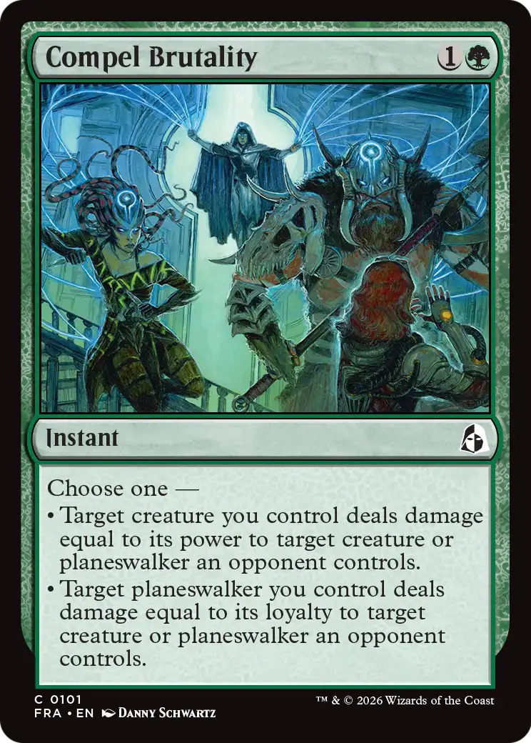 Compel Brutality (FRA) - Foil