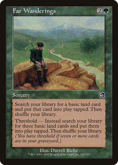 Far Wanderings - Foil