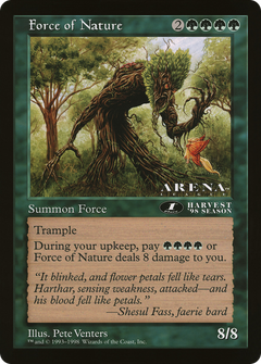 Force of Nature (1st Place) (Oversized) (Arena League Promo)