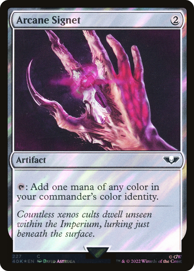 Arcane Signet (227) - Surge Foil