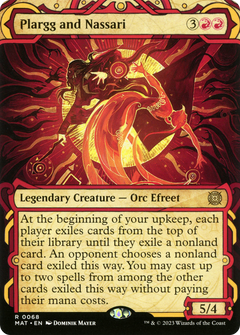 Plargg and Nassari (0068) (Showcase) - Foil