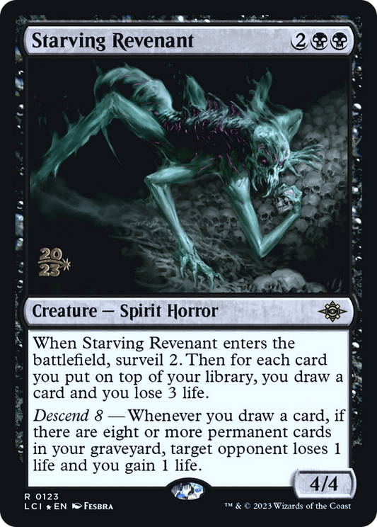 Starving Revenant (0123) (Prerelease) - Foil