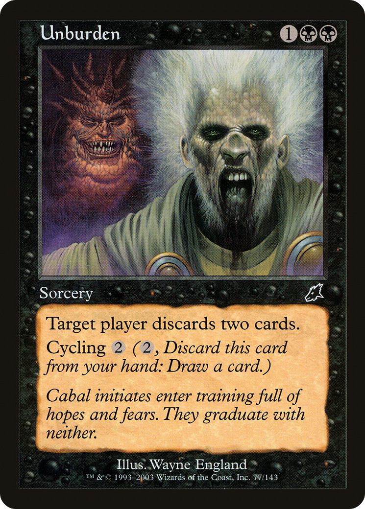Unburden - Foil