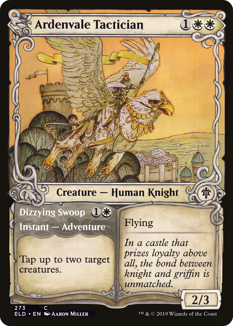 Ardenvale Tactician // Dizzying Swoop (273) (Showcase)