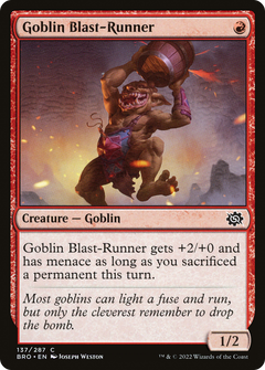 Goblin Blast-Runner - Foil