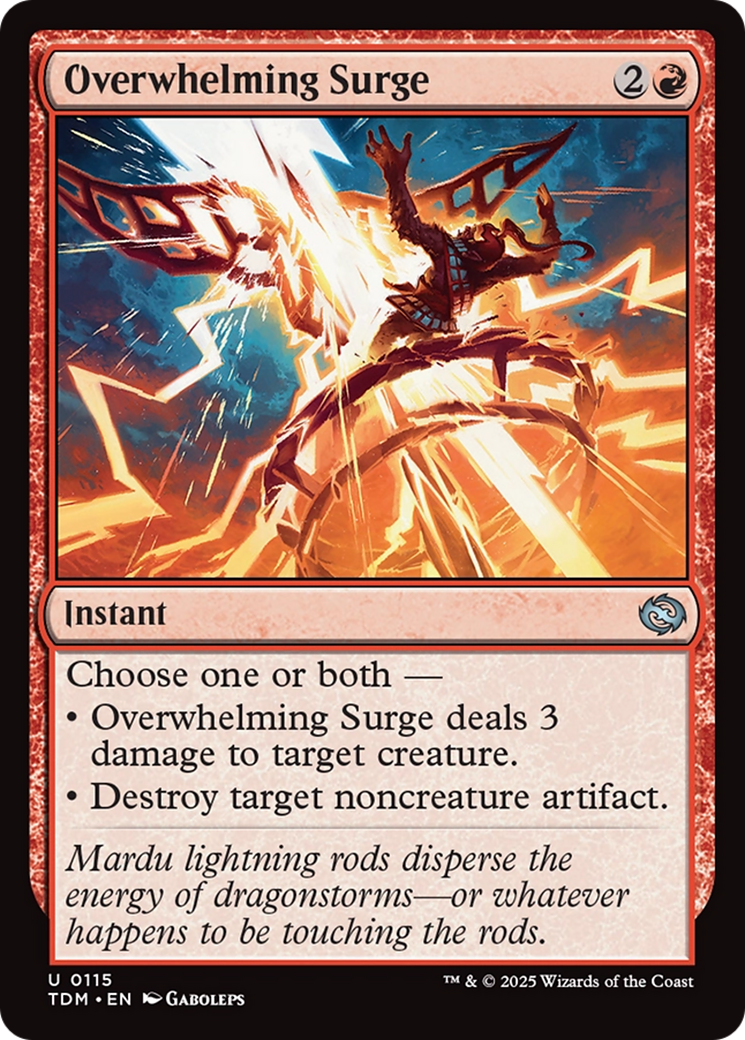 Overwhelming Surge - Foil