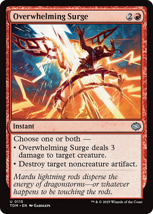 Overwhelming Surge - Foil