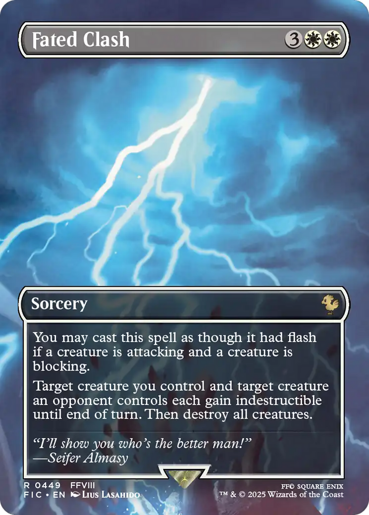 Fated Clash (0449) (Borderless) - Foil fic