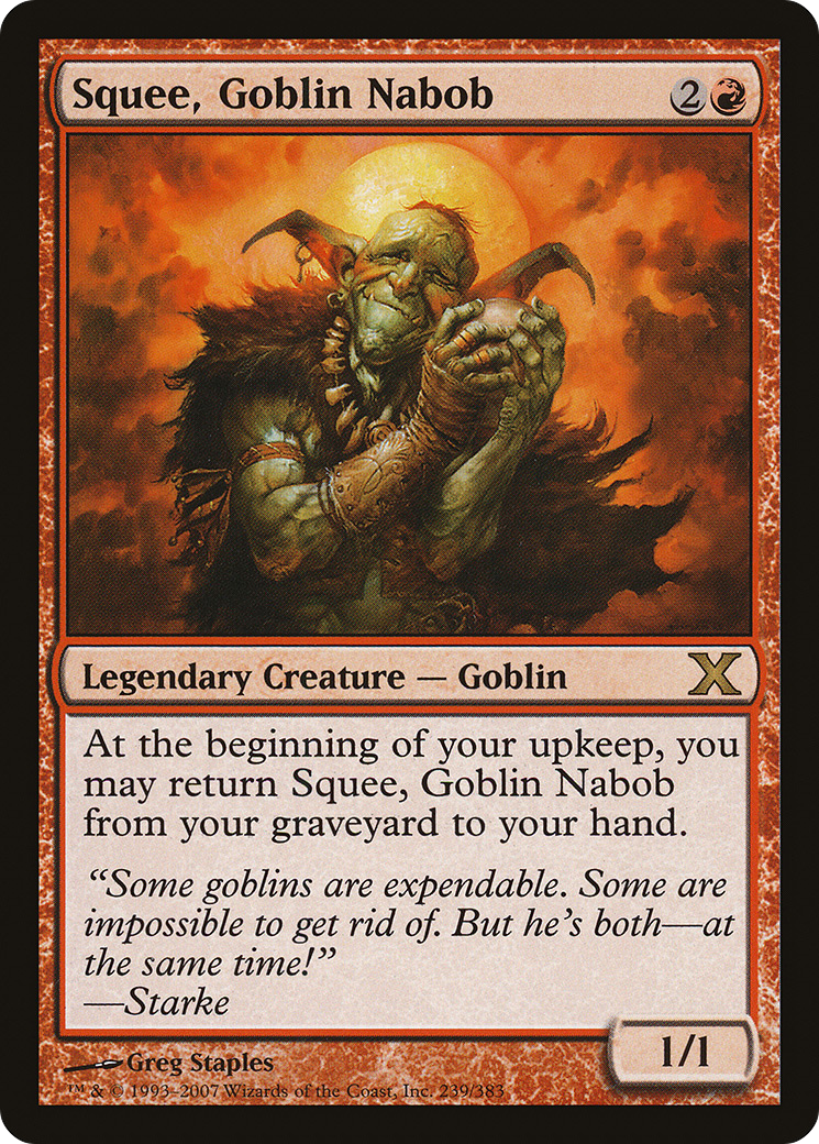 Squee, Goblin Nabob - Foil
