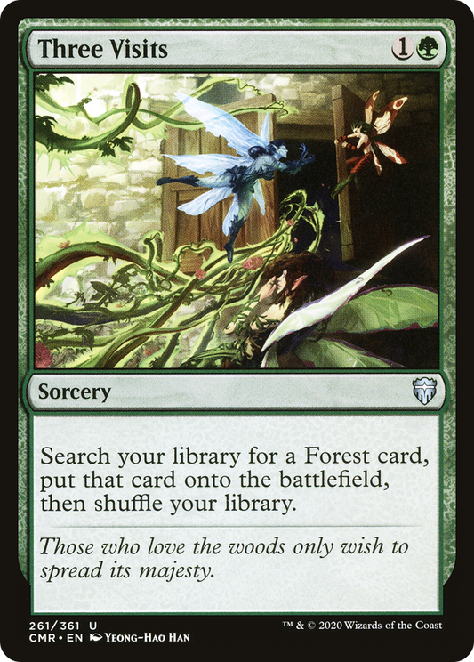 Three Visits - Foil