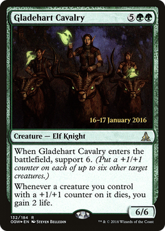 Gladehart Cavalry (132) (Prerelease) - Foil