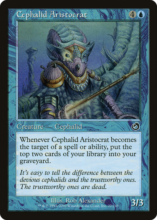 Cephalid Aristocrat - Foil