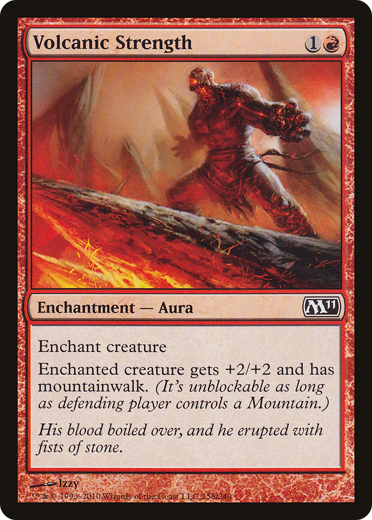Volcanic Strength - Foil