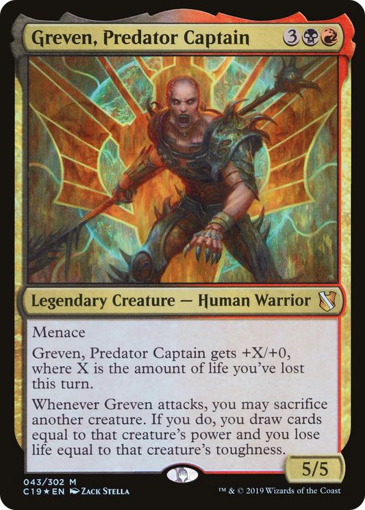 Greven, Predator Captain - Foil
