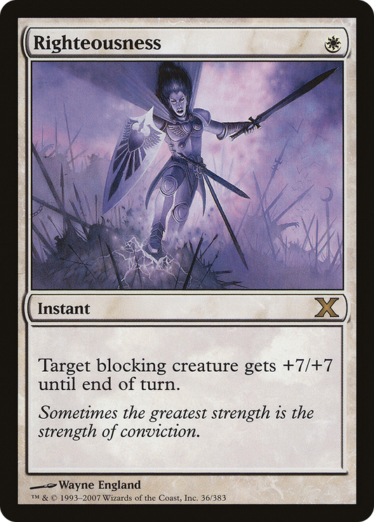 Righteousness - Foil