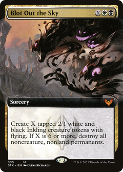 Blot Out the Sky (335) (Extended Art) - Foil