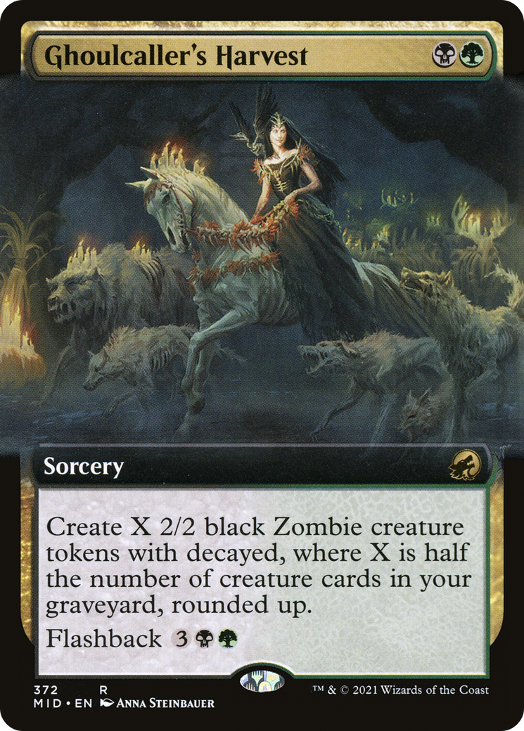 Ghoulcaller's Harvest (372) (Extended Art) - Foil