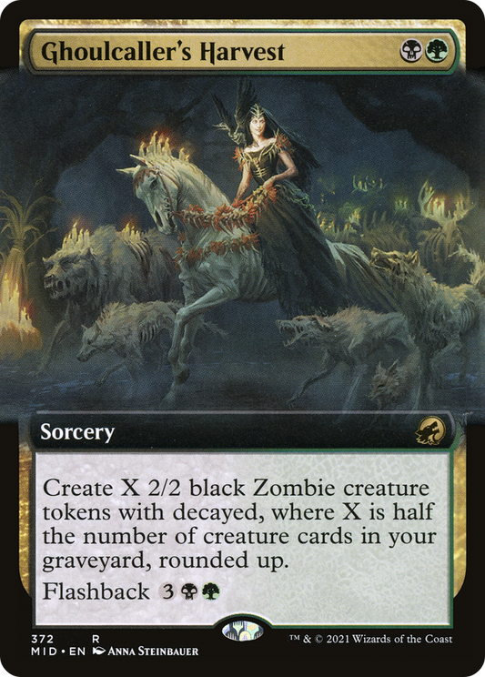 Ghoulcaller's Harvest (372) (Extended Art) - Foil