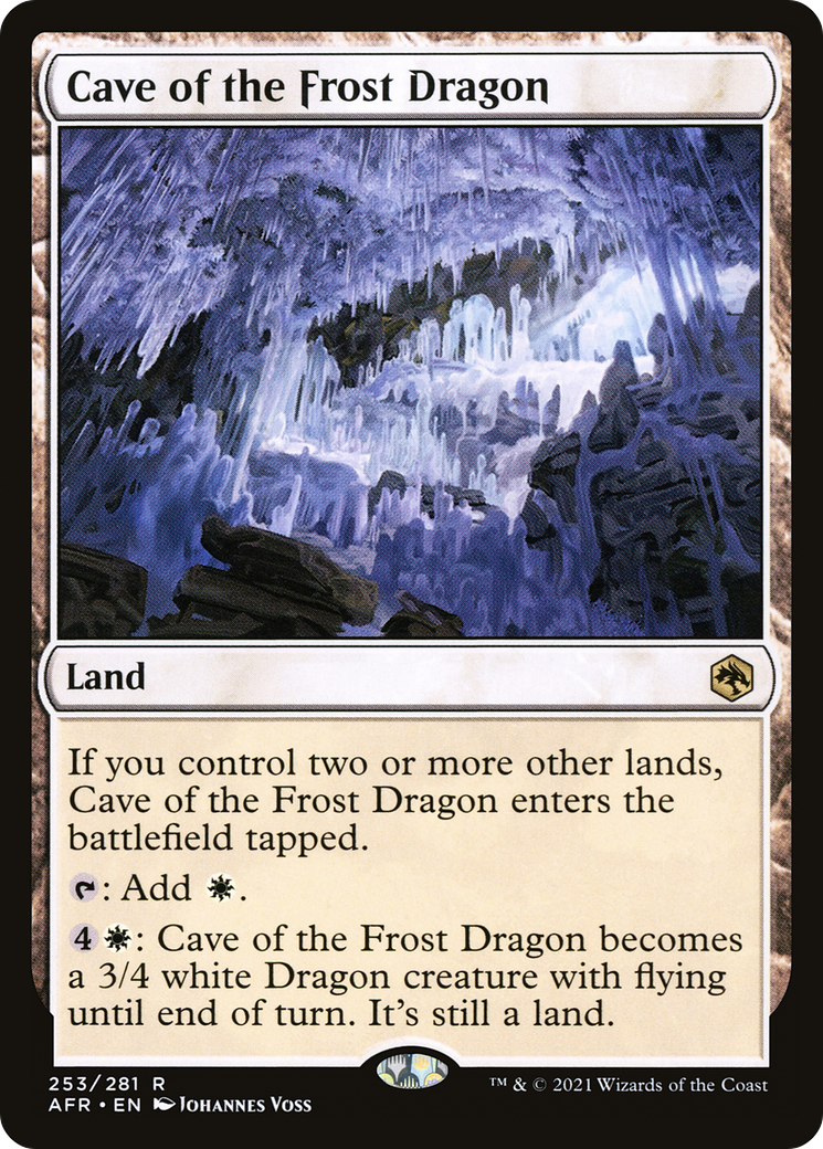 Cave of the Frost Dragon - Foil