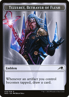 Tezzeret, Betrayer of Flesh Emblem (019)