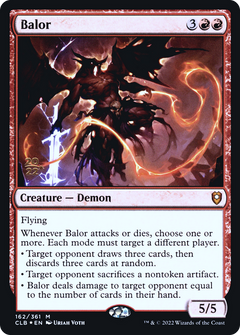 Balor (162) (Prerelease) - Foil