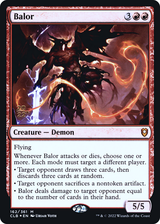 Balor (162) (Prerelease) - Foil
