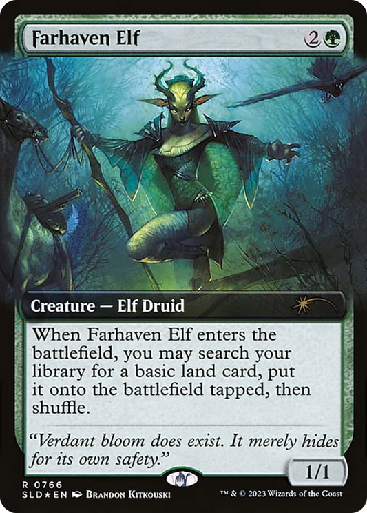 Farhaven Elf (0766) (Extended Art) - Foil