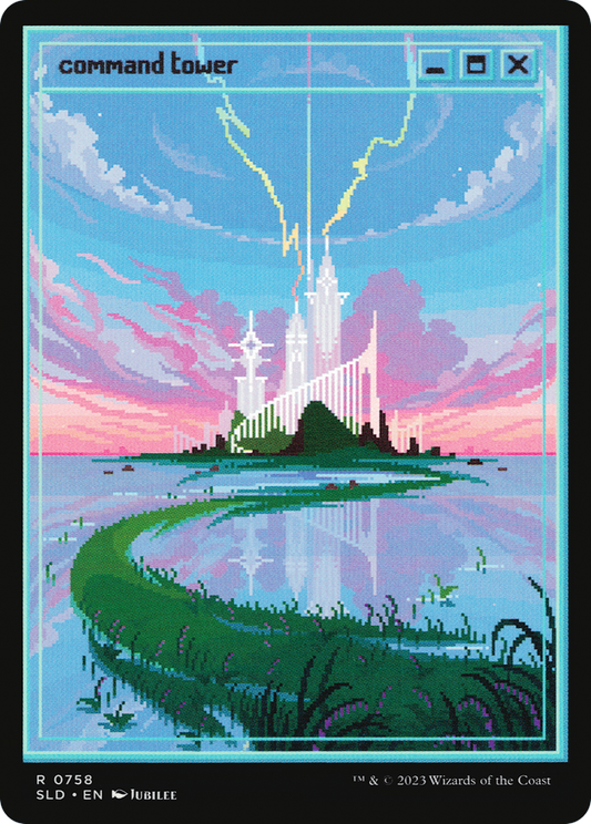 Command Tower (0758) (Showcase) - Foil