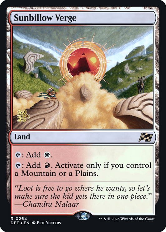 Sunbillow Verge (264) (Prerelease) - Foil