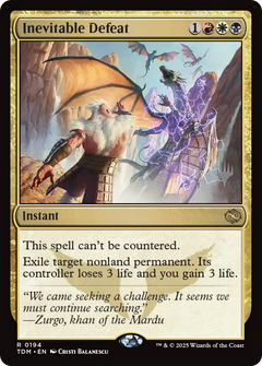 Inevitable Defeat (0194) (Promo Pack) (PTDM)