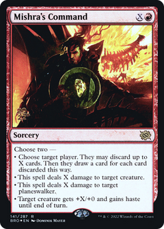 Mishra's Command (141) (Prerelease) - Foil