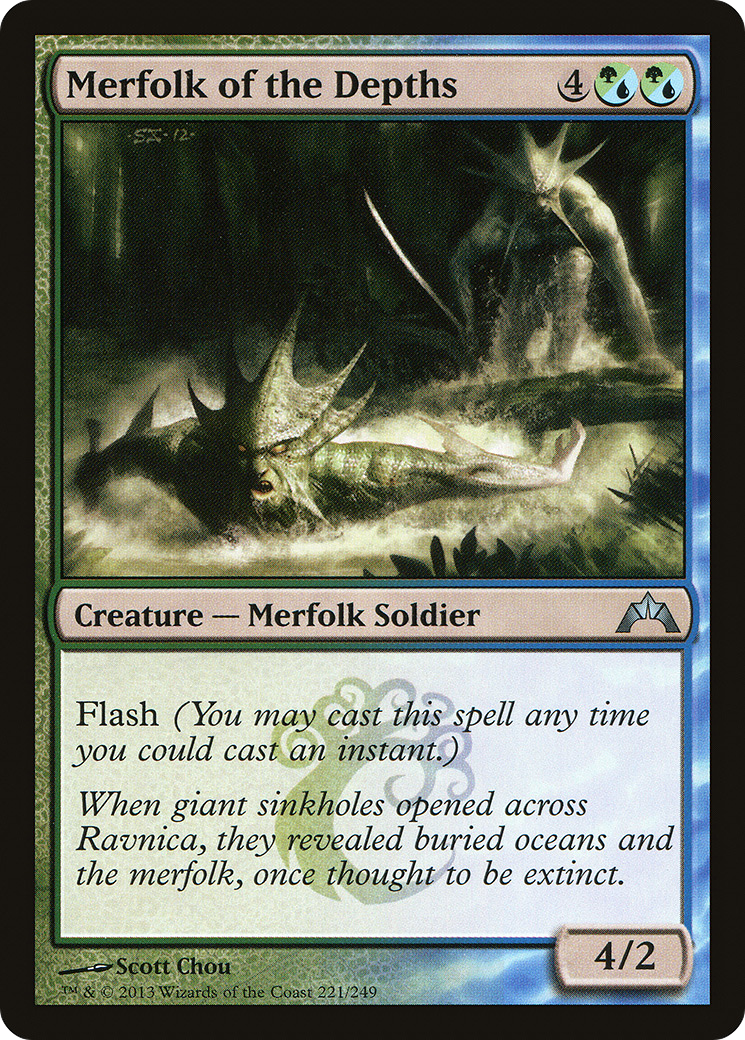Merfolk of the Depths - Foil
