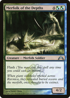 Merfolk of the Depths - Foil