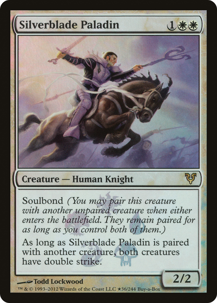 Silverblade Paladin (036) (Buy-a-Box) - Foil