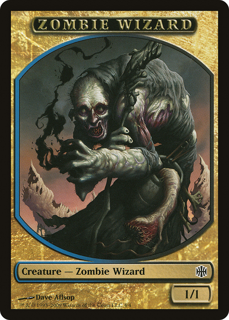 Zombie Wizard Token (004)