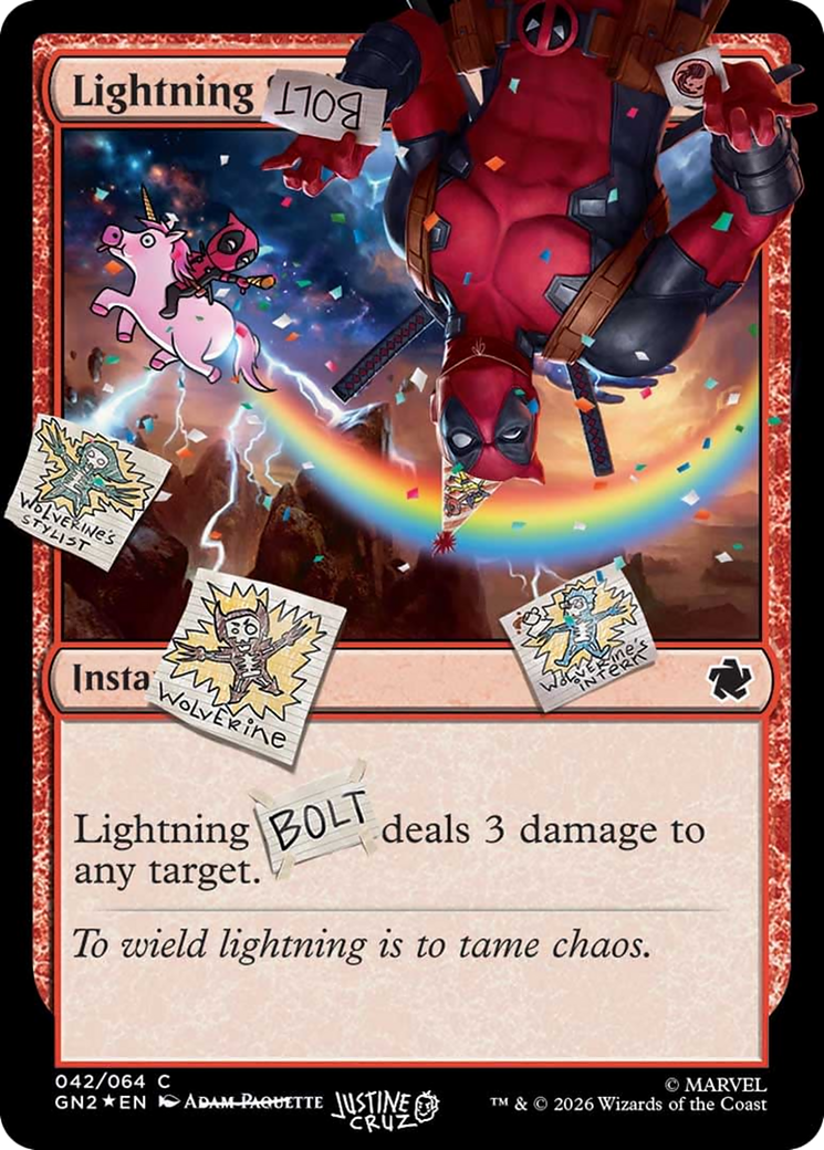 Lightning Bolt (0042) (IFIYW-2★) (SLD) - Dazzle Foil