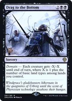 Drag to the Bottom (091) (Prerelease) - Foil