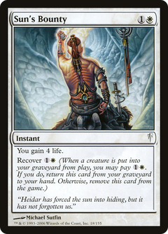 Sun's Bounty - Foil