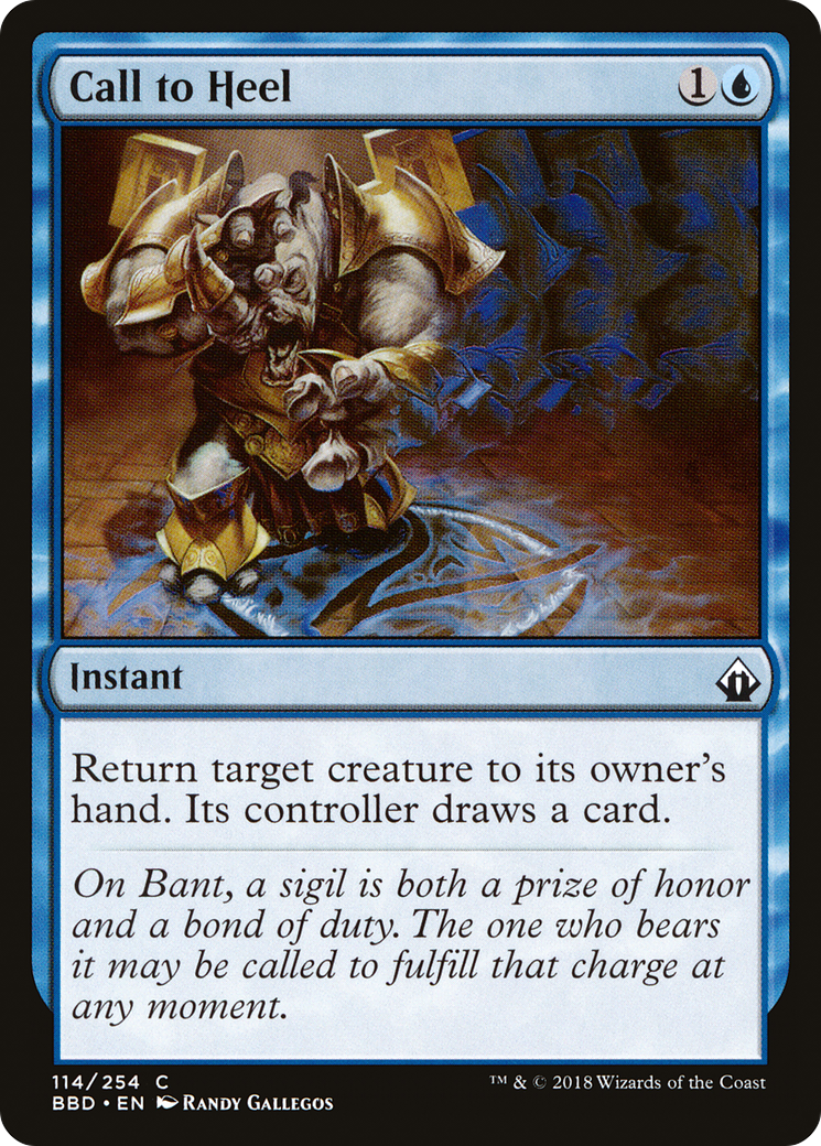 Call to Heel - Foil