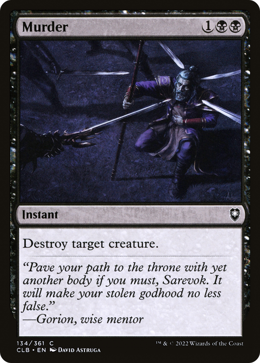 Murder - Foil