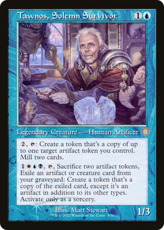 Tawnos, Solemn Survivor - Foil