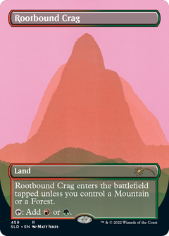 Rootbound Crag (459) (Borderless)
