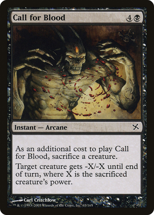 Call for Blood - Foil