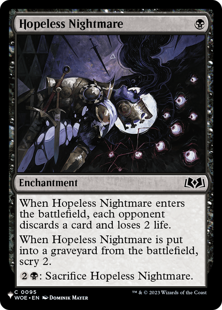 Hopeless Nightmare (WOE-95) (PLST)