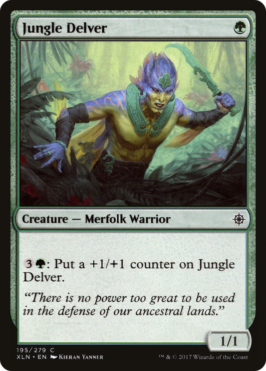 Jungle Delver - Foil