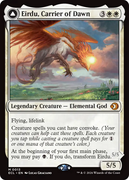 Eirdu, Carrier of Dawn // Isilu, Carrier of Twilight (0013) (Promo Pack) (PECL)