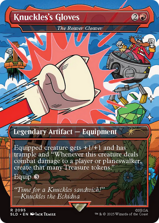 Knuckle's Gloves [The Reaver Cleaver] (2095) (Borderless) - Foil