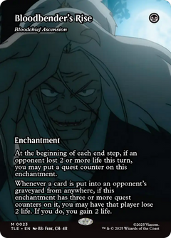 Bloodbender's Rise [Bloodchief Ascension] (0023) (Borderless) tle