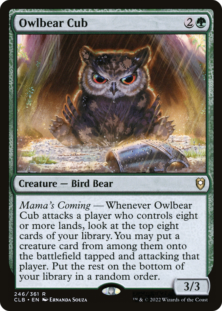 Owlbear Cub - Foil